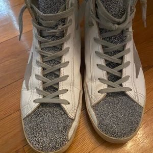 Golden goose  Francy Swarovski crystals